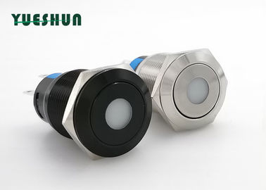 Chine Type lumineux bouton poussoir de 19mm, bouton poussoir imperméable de puissance sur outre du commutateur usine
