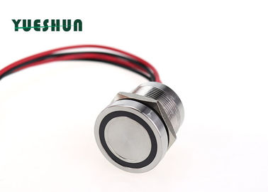Chine Metal le système piézo-électrique de contrôle d&#039;accès du symbole LED 12V 24V d&#039;anneau de commutateur de bouton poussoir distributeur