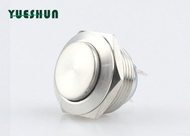 Chine Haut bouton poussoir en métal de la tête 19mm, commutateur de bouton poussoir momentané micro imperméable distributeur