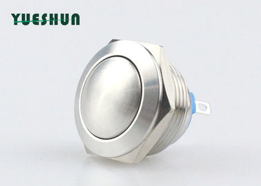 Chine Support de panneau normalement ouvert de la tête 19mm de boule de commutateur de bouton poussoir d&#039;acier inoxydable usine