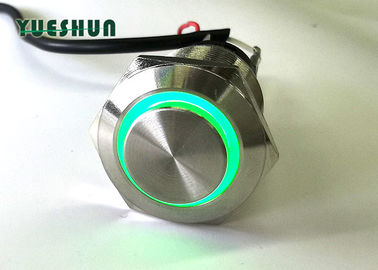 Chine Commutateur de bouton poussoir lumineux par tête ronde élevée, bouton poussoir de la voiture LED sur outre du commutateur usine