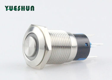 Chine Individu fermant à clef le commutateur de bouton poussoir en métal LED Chosed normal ouvert normal durable usine